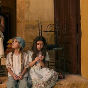 Zara kids boho embroidered blouse